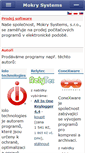 Mobile Screenshot of mokry.cz